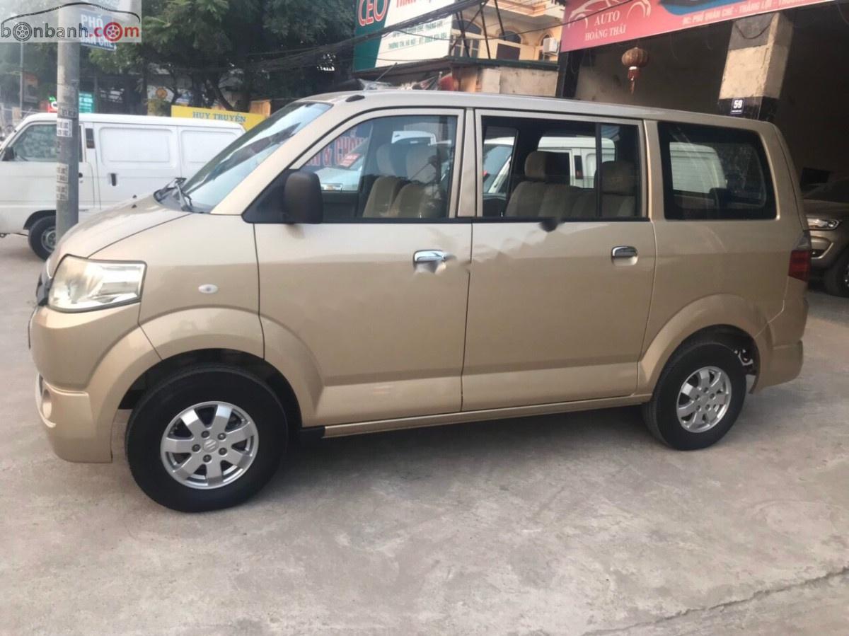 Suzuki APV 2013 - Cần bán lại xe Suzuki APV đời 2013, màu vàng, nhập khẩu nguyên chiếc ít sử dụng, giá 292tr