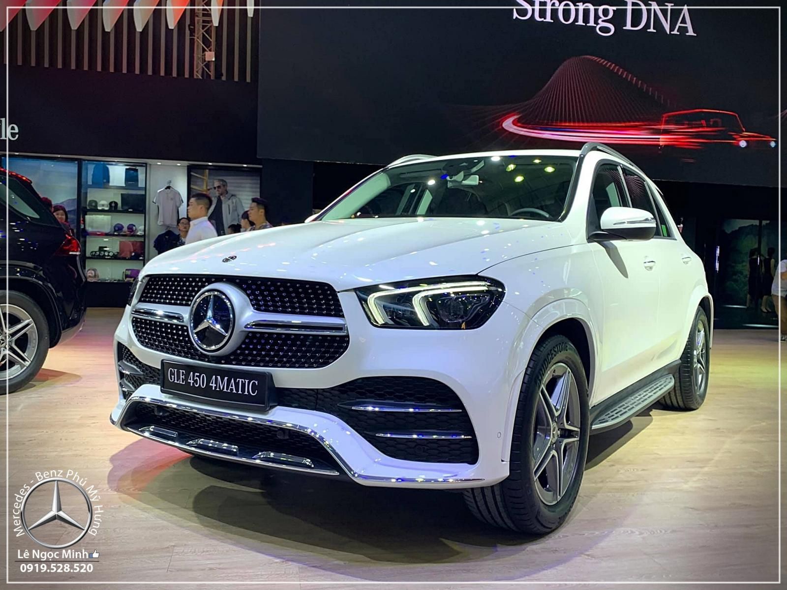 Mercedes-Benz GLE-Class GLE 450 AMG  2019 - Ưu đãi cuối năm chiếc xe hạng sang Mercedes Benz GLE 450 AMG, sản xuất 2019, màu trắng, xe nhập