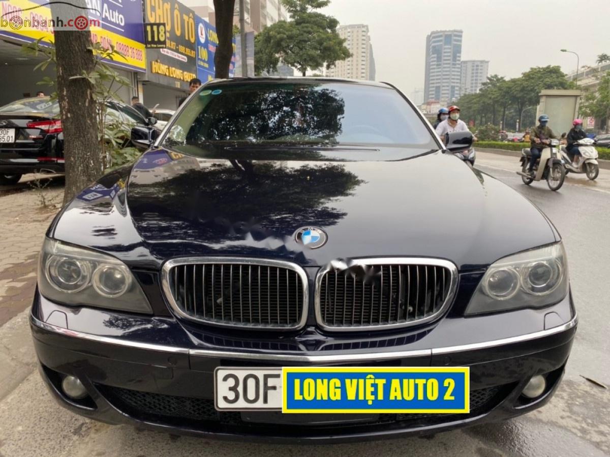 BMW 7 Series 2006 - Cần bán xe BMW 7 Series 2006, màu xanh lam, nhập khẩu nguyên chiếc chính chủ, giá tốt