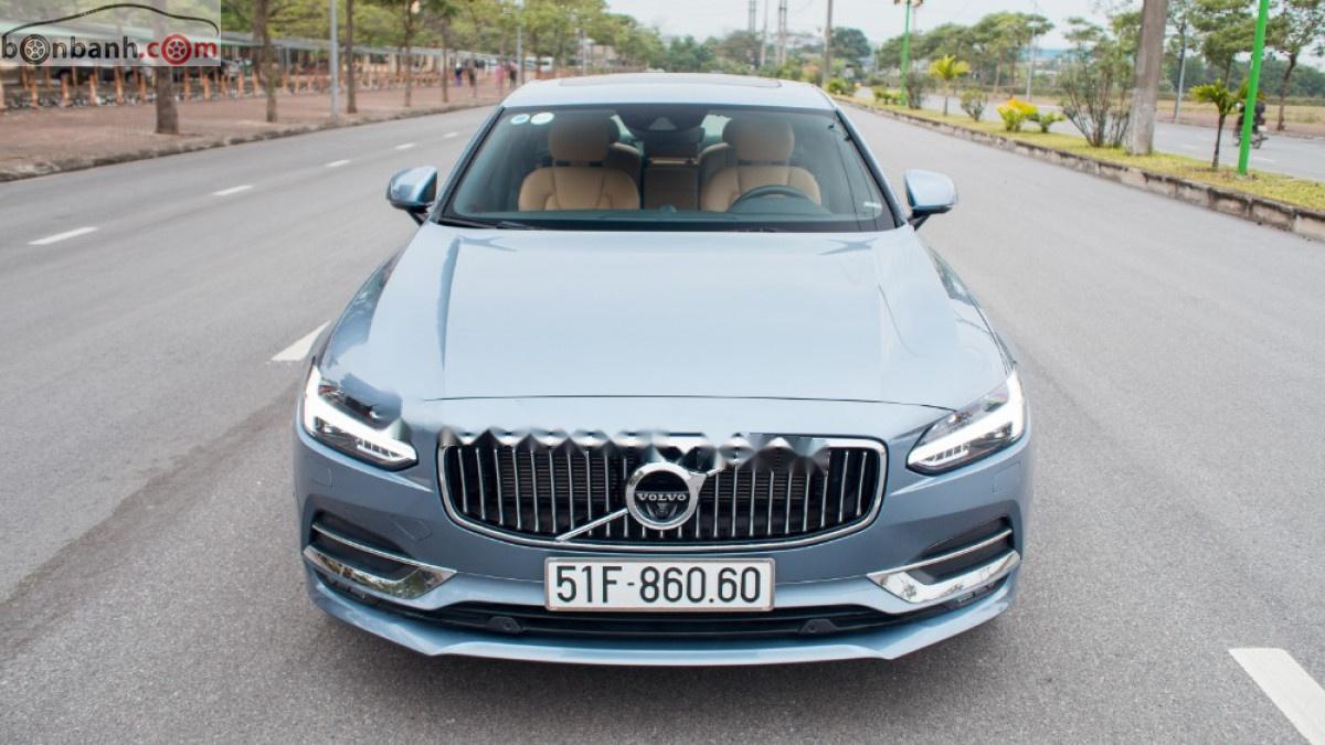 Volvo S90 2017 - Bán Volvo S90 năm 2017, màu xanh lam, xe nhập