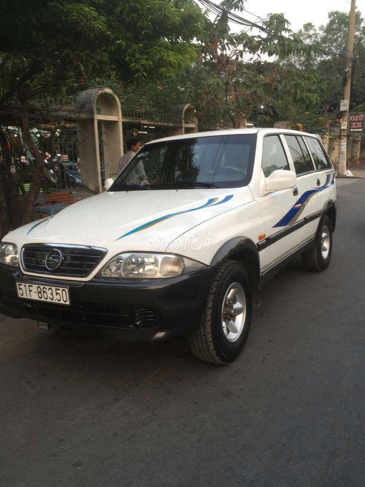 Ssangyong Musso MT 2002 - Bán xe Ssangyong Musso MT năm 2002, nhập khẩu nguyên chiếc, giá tốt