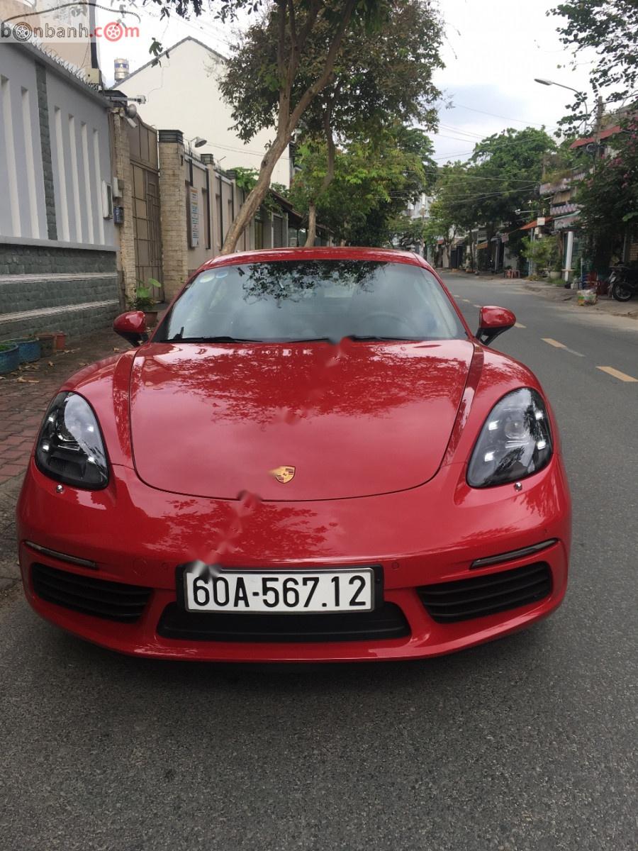 Porsche Cayman 2.0 2018 - Bán Porsche Cayman 2.0 năm 2018, màu đỏ, xe nhập