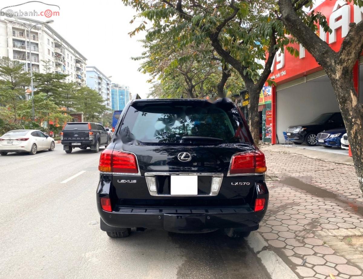 Lexus LX   2007 - Bán xe Lexus LX 570 2007, màu đen, nhập khẩu  