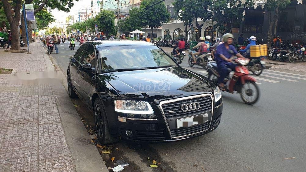 Audi A8 2007 - Gia đình bán Audi A8 năm sản xuất 2007, màu đen, nhập khẩu