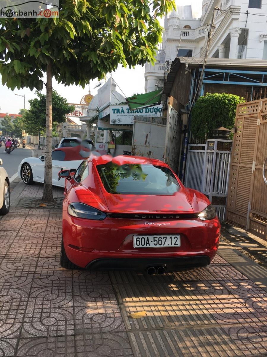 Porsche Cayman 2.0 2018 - Bán Porsche Cayman 2.0 năm 2018, màu đỏ, xe nhập