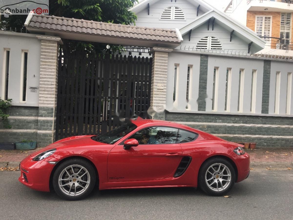 Porsche Cayman 2.0 2018 - Bán Porsche Cayman 2.0 năm 2018, màu đỏ, xe nhập