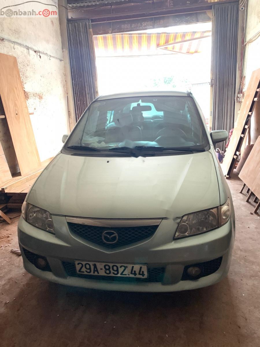 Mazda Premacy 2003 - Cần bán xe Mazda Premacy năm sản xuất 2003, màu xanh lam xe gia đình