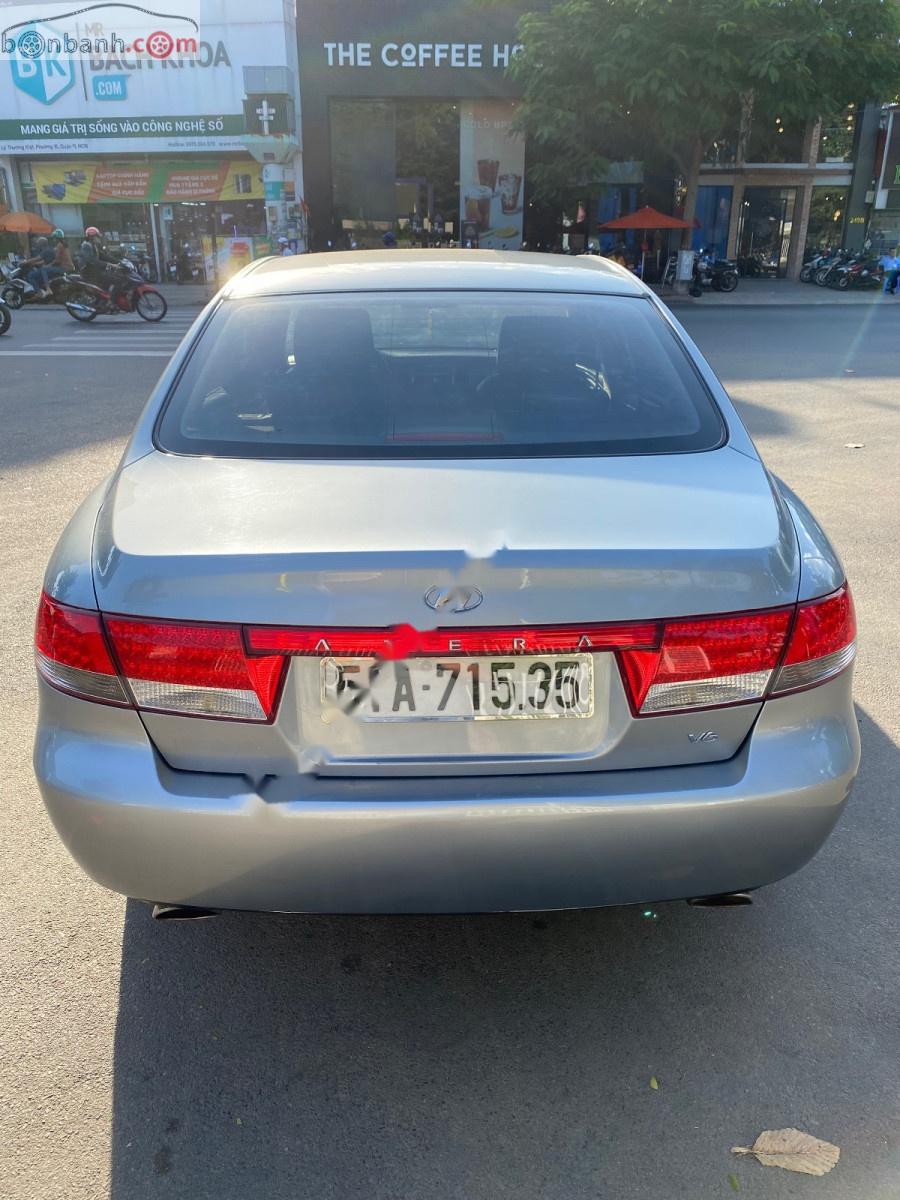 Hyundai Azera 3.3 AT 2008 - Bán ô tô Hyundai Azera 3.3 AT sản xuất năm 2008, màu bạc, nhập khẩu