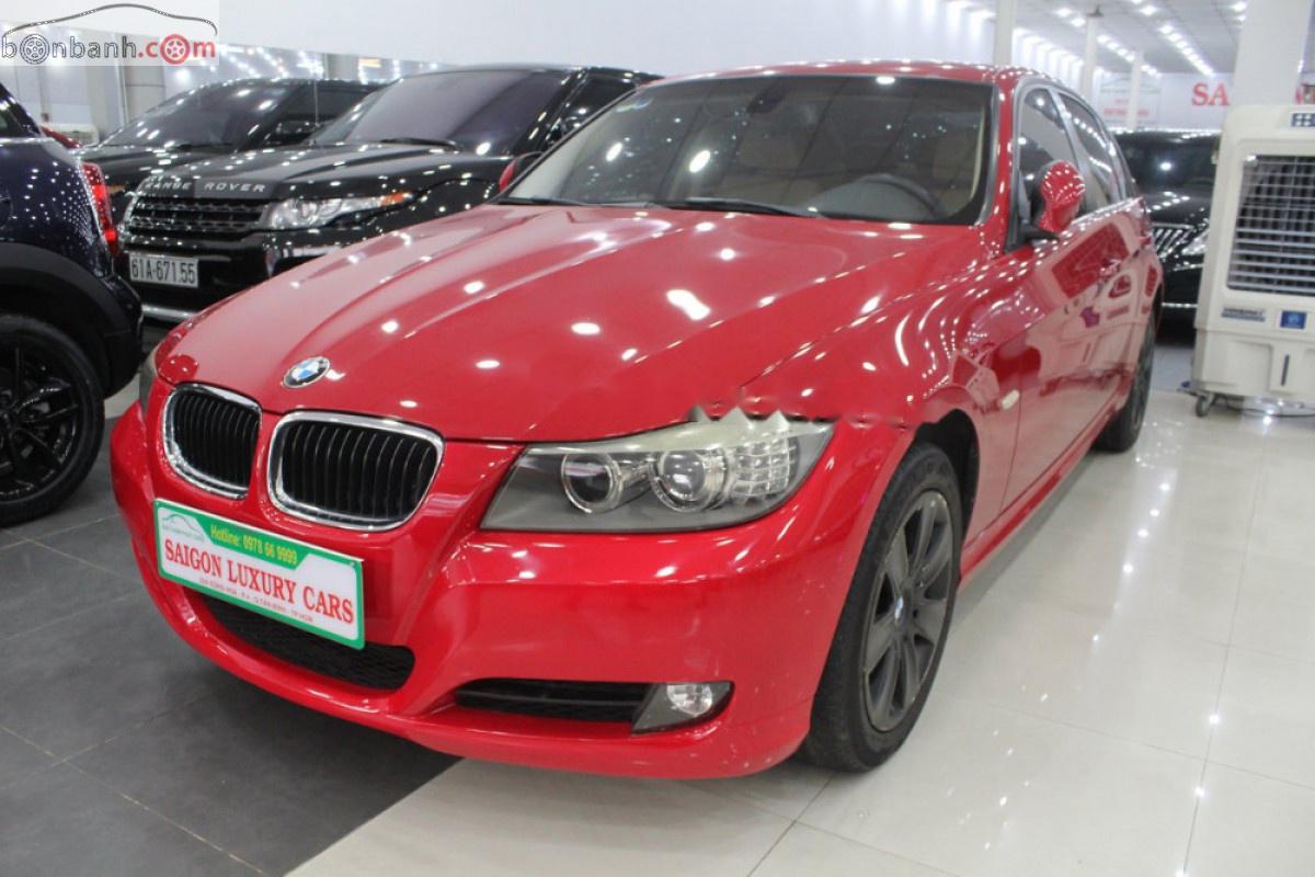 BMW 3 Series 320i 2010 - Xe BMW 3 Series 320i sản xuất 2010, màu đỏ, nhập khẩu