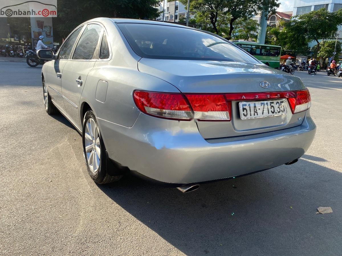 Hyundai Azera 3.3 AT 2008 - Bán ô tô Hyundai Azera 3.3 AT sản xuất năm 2008, màu bạc, nhập khẩu