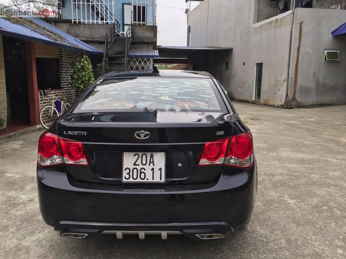 Daewoo Lacetti 2010 - Bán xe Daewoo Lacetti CDX 1.6 MT năm 2010, màu đen, nhập khẩu, giá tốt