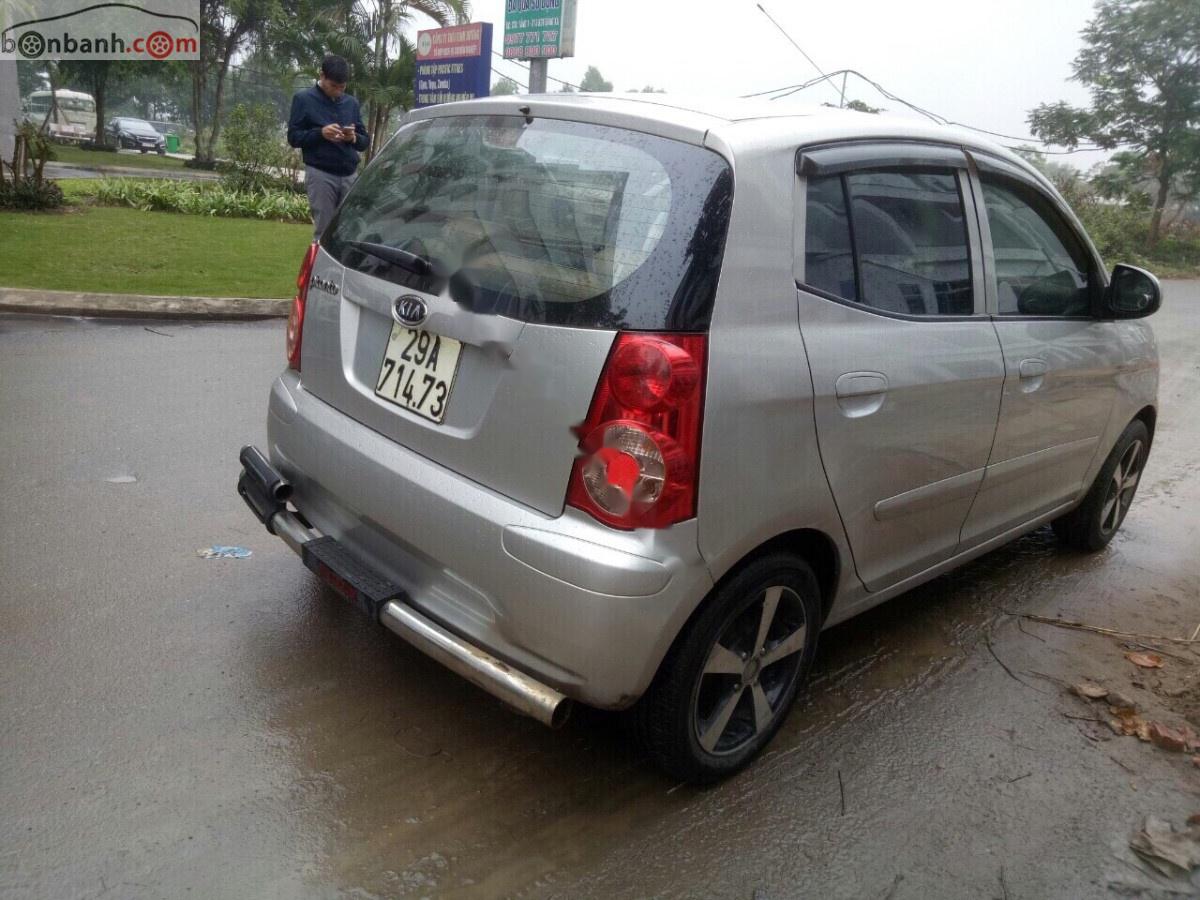 Kia Picanto 2007 - Cần bán gấp Kia Picanto AT đời 2007, màu bạc, xe nhập