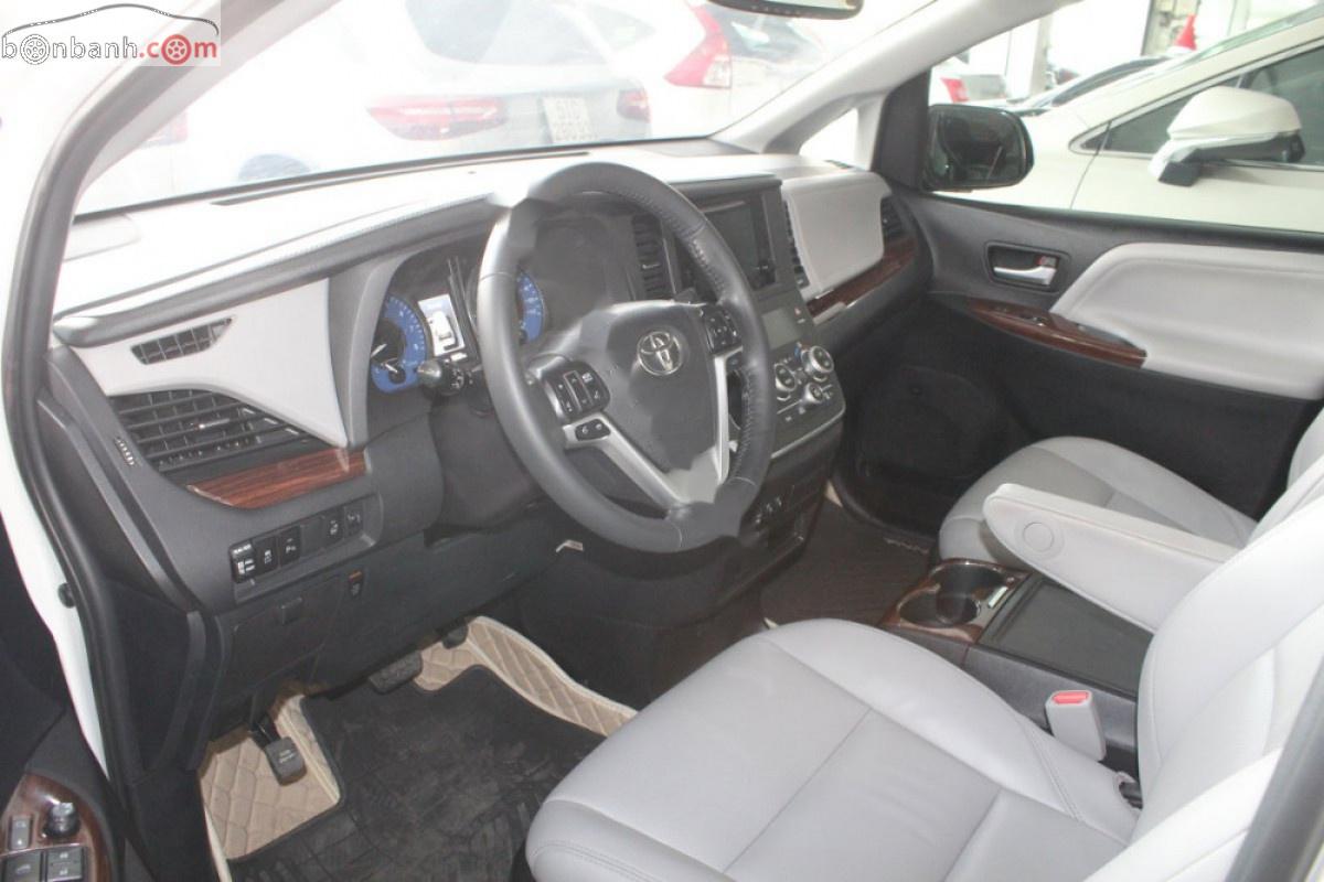Toyota Sienna 2015 - Bán ô tô Toyota Sienna sản xuất năm 2015, màu trắng, nhập khẩu số tự động