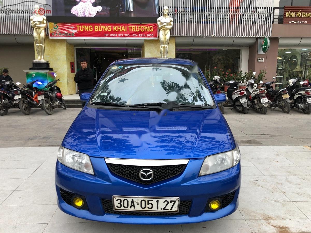 Mazda Premacy 1.8AT 2003 - Bán Mazda Premacy 1.8AT sản xuất năm 2003, màu xanh lam 