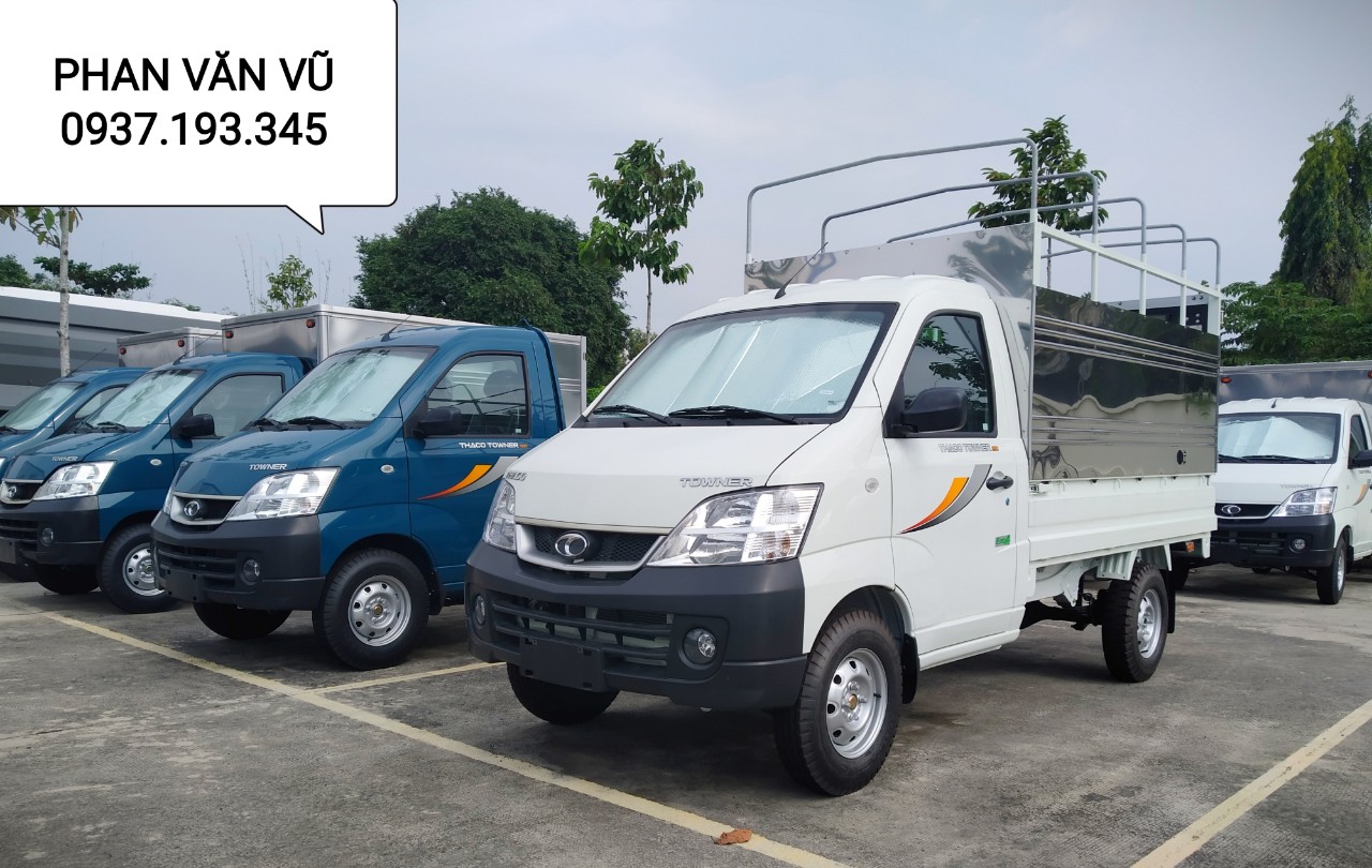 Thaco TOWNER 2019 - Xe tải Kia, Thaco Towner 990 990kg, dưới 1 tấn, động cơ công nghệ Suzuki, hỗ trợ vay ngân hàng tại Bà Rịa Vũng Tàu