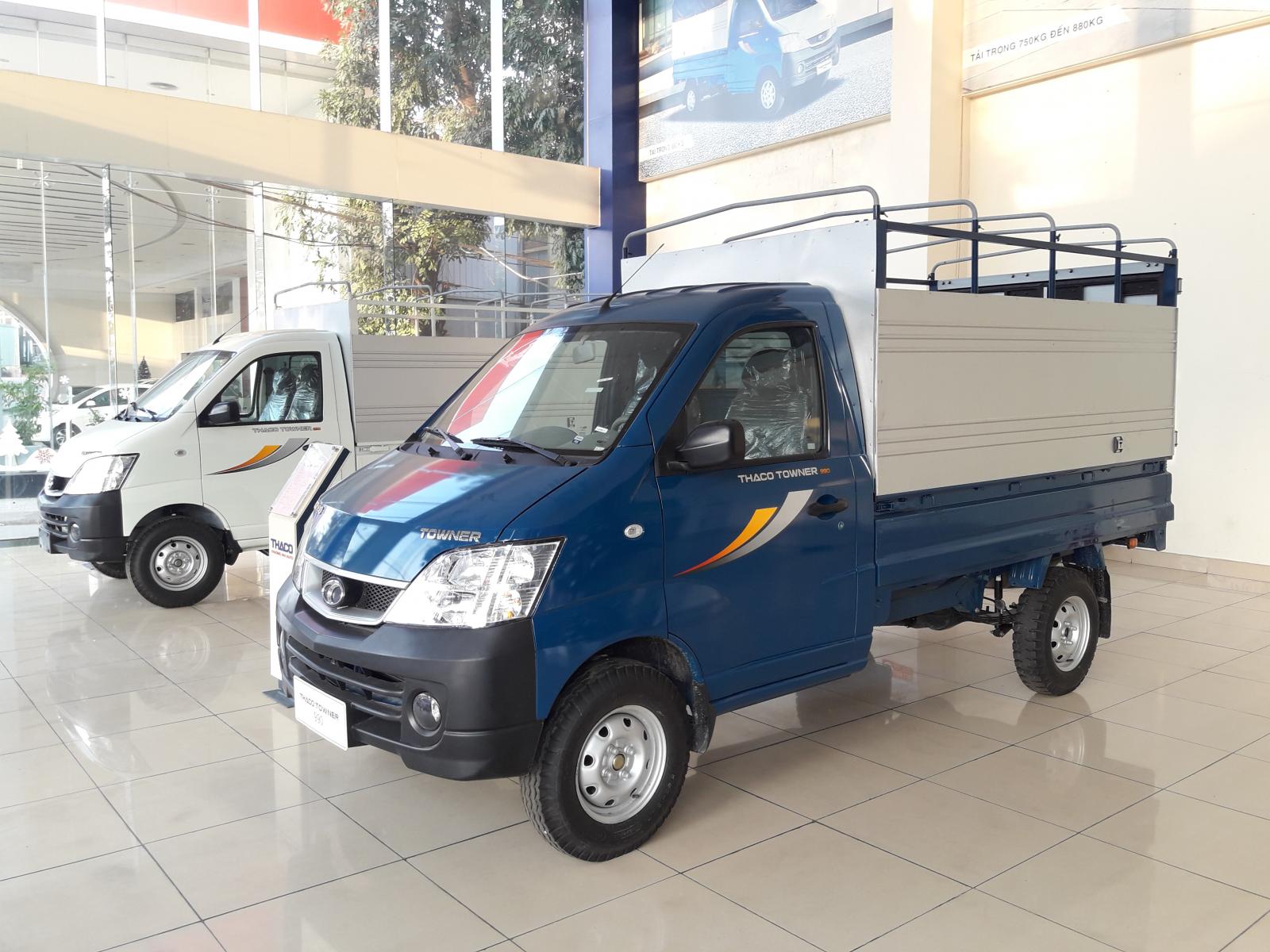 Thaco TOWNER 2019 - Xe tải Kia, Thaco Towner 990 990kg, dưới 1 tấn, động cơ công nghệ Suzuki, hỗ trợ vay ngân hàng tại Bà Rịa Vũng Tàu