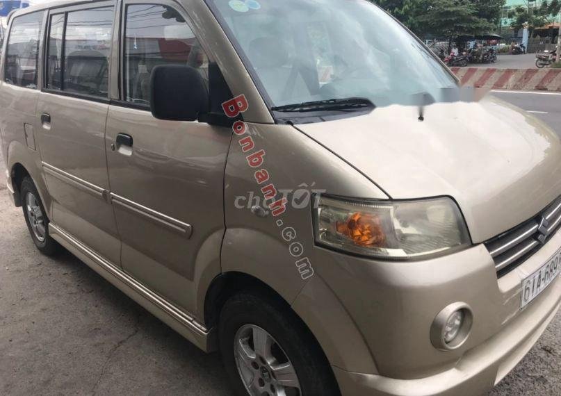 Suzuki APV 2006 - Cần bán gấp Suzuki APV sản xuất 2006, màu vàng, 175 triệu