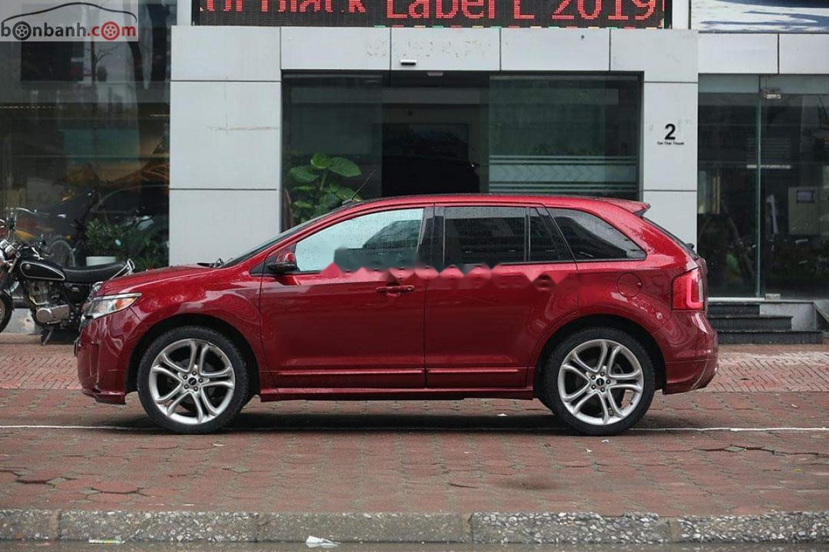 Ford Edge   2013 - Cần bán lại xe Ford Edge năm 2013, màu đỏ, nhập khẩu