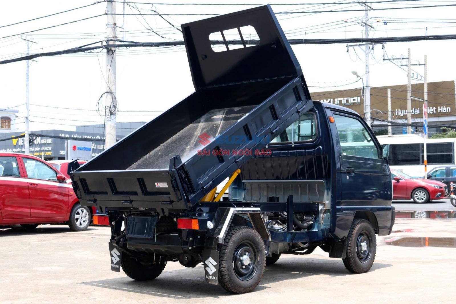 Suzuki Super Carry Truck 2019 - Bán nhanh chiếc xe Suzuki Super Carry Truck 500kg, sản xuất 2019, màu xanh lam, hỗ trợ giao nhanh