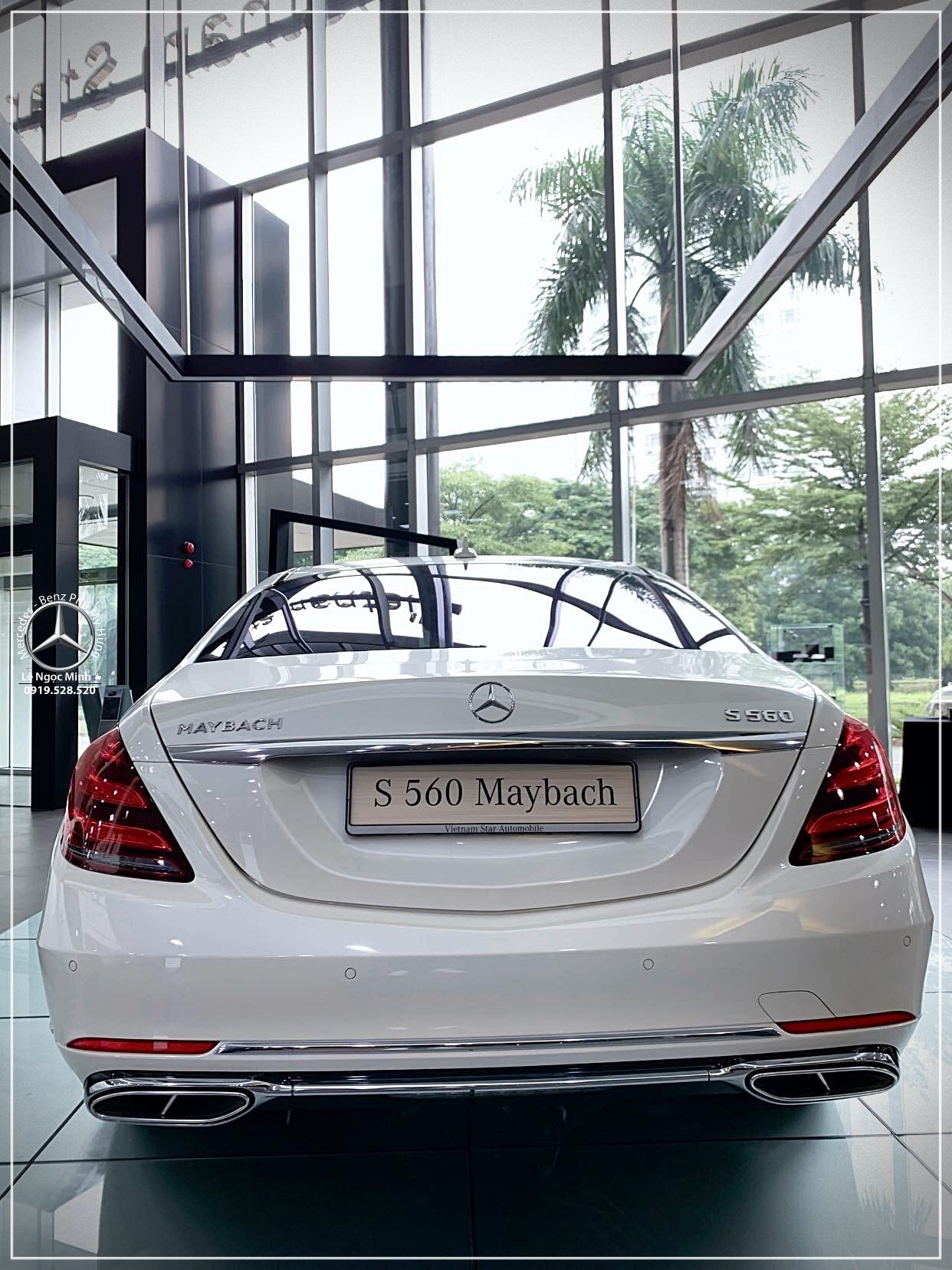 Mercedes-Benz Maybach Maybach S560 4MATIC 2019 - Ưu đãi khủng giảm giá tiền mặt khi mua chiếc xe Mercedes Maybach S560 4matic, sản xuất 2019, màu trắng