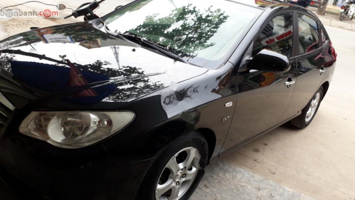 Hyundai Avante   2008 - Bán ô tô Hyundai Avante đời 2008, màu đen, nhập khẩu  