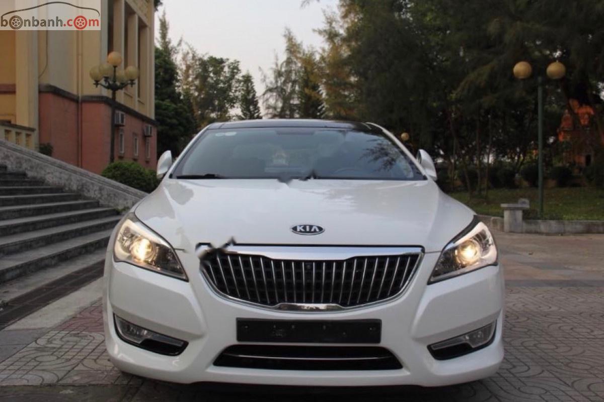 Kia K7   2011 - Cần bán xe Kia K7 Luxury 2011, màu trắng, xe nhập, 695tr