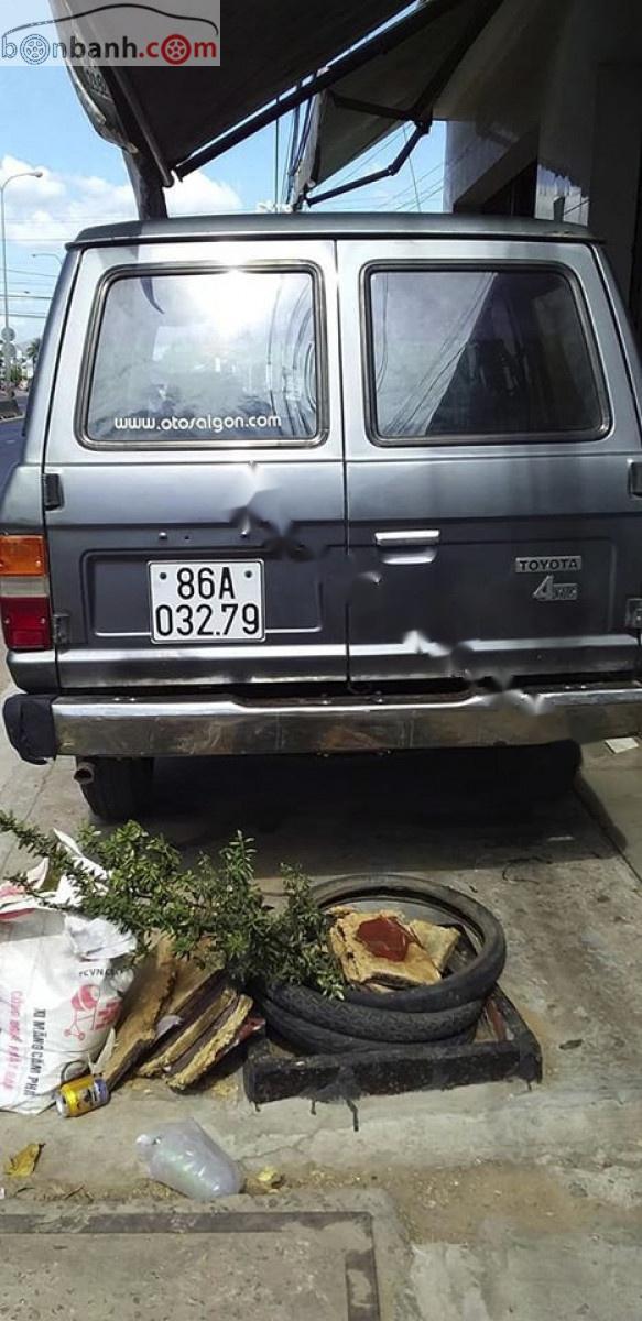 Toyota Land Cruiser   1987 - Bán Toyota Land Cruiser sản xuất 1987, màu bạc, xe nhập