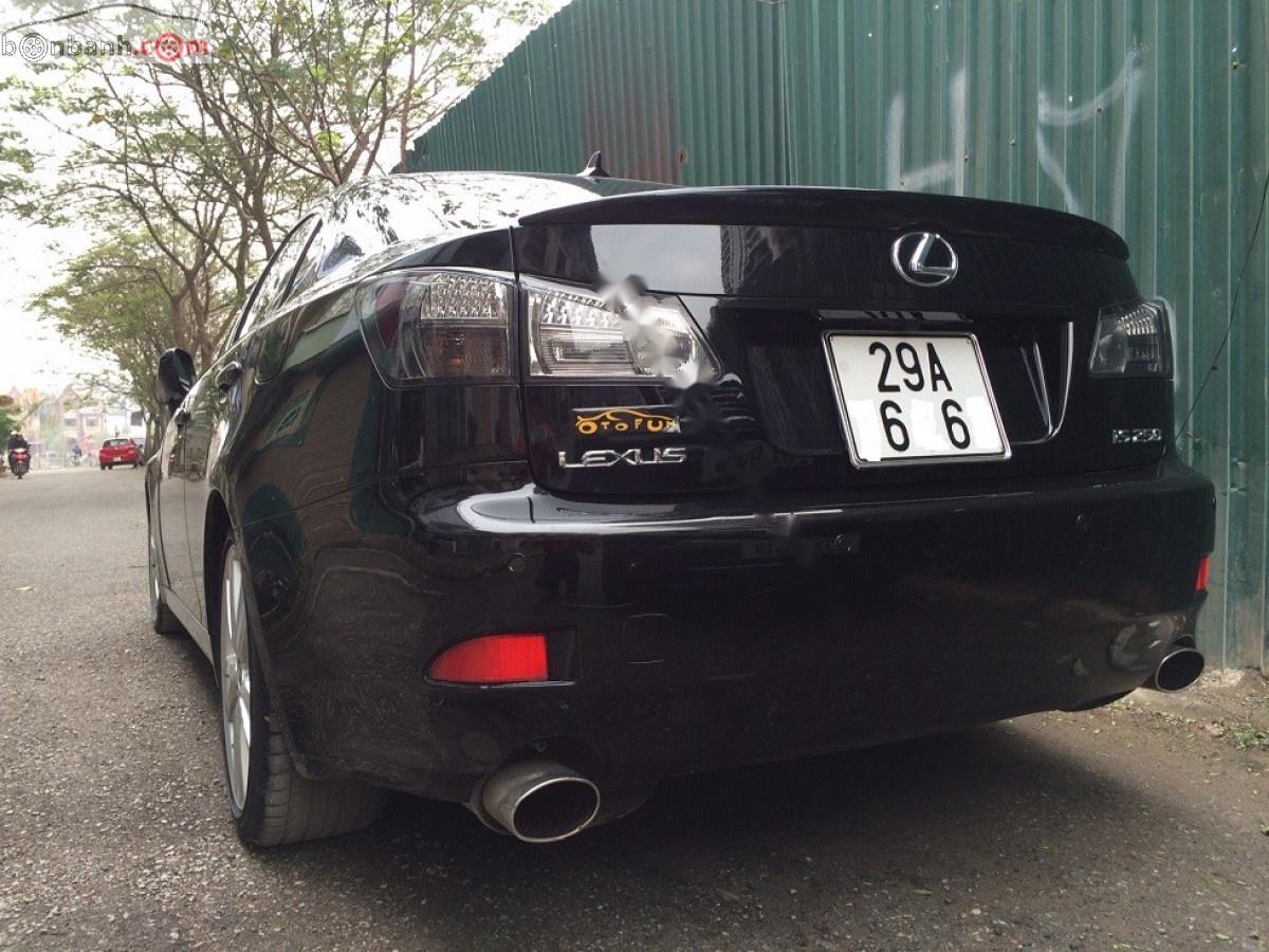 Lexus IS 2006 - Xe Lexus IS 250 sản xuất 2006, màu đen, xe nhập chính chủ