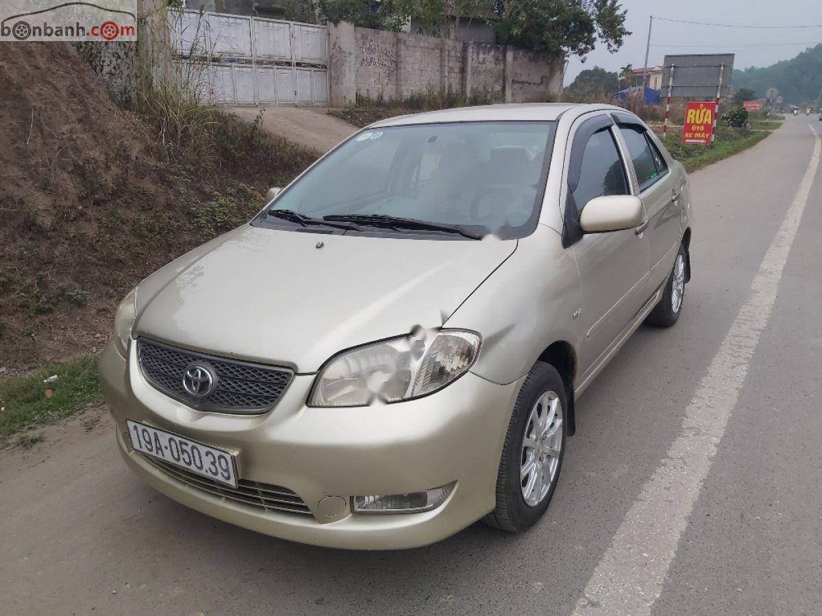 Toyota Vios 2003 - Cần bán gấp Toyota Vios 1.5G sản xuất năm 2003 xe gia đình