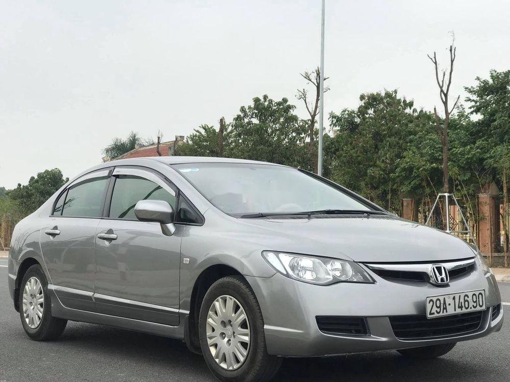 Honda Civic   MT  2008 - Xe Honda Civic MT đời 2008, màu bạc chính chủ