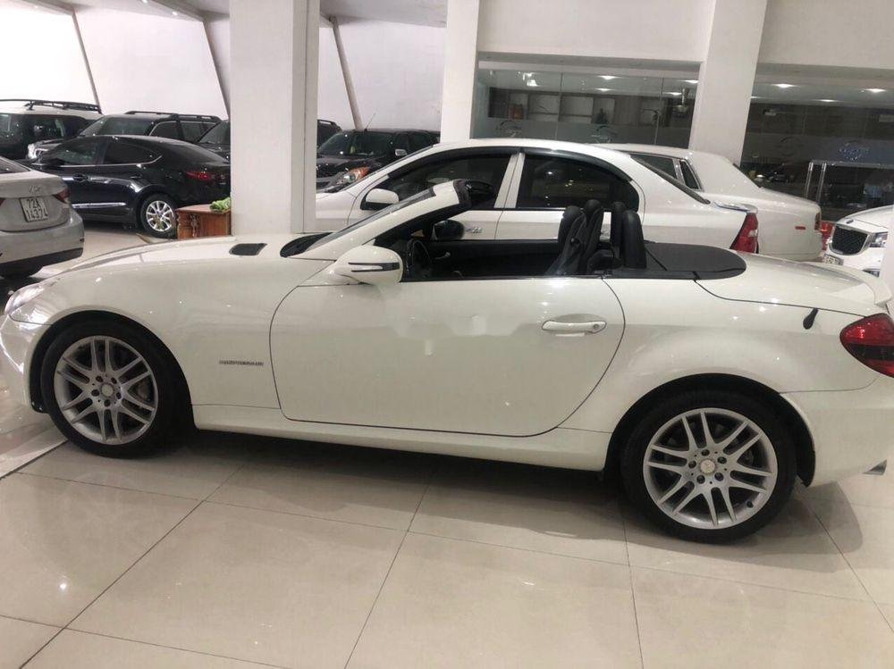 Mercedes-Benz SLK class 2010 - Cần bán lại xe Mercedes đời 2010, màu trắng, nhập khẩu, 950 triệu