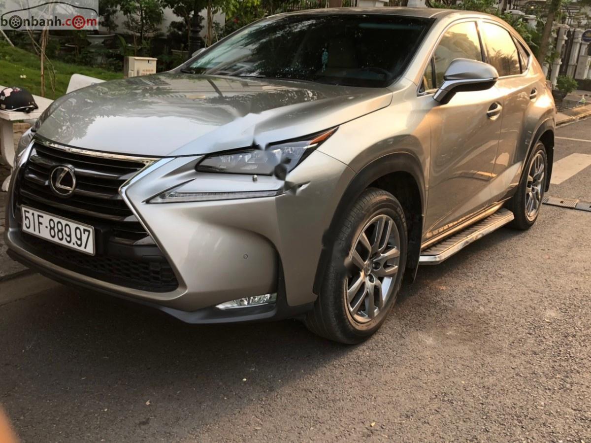 Lexus NX 200t 2015 - Cần bán gấp Lexus NX 200t sản xuất 2015, màu bạc, nhập khẩu