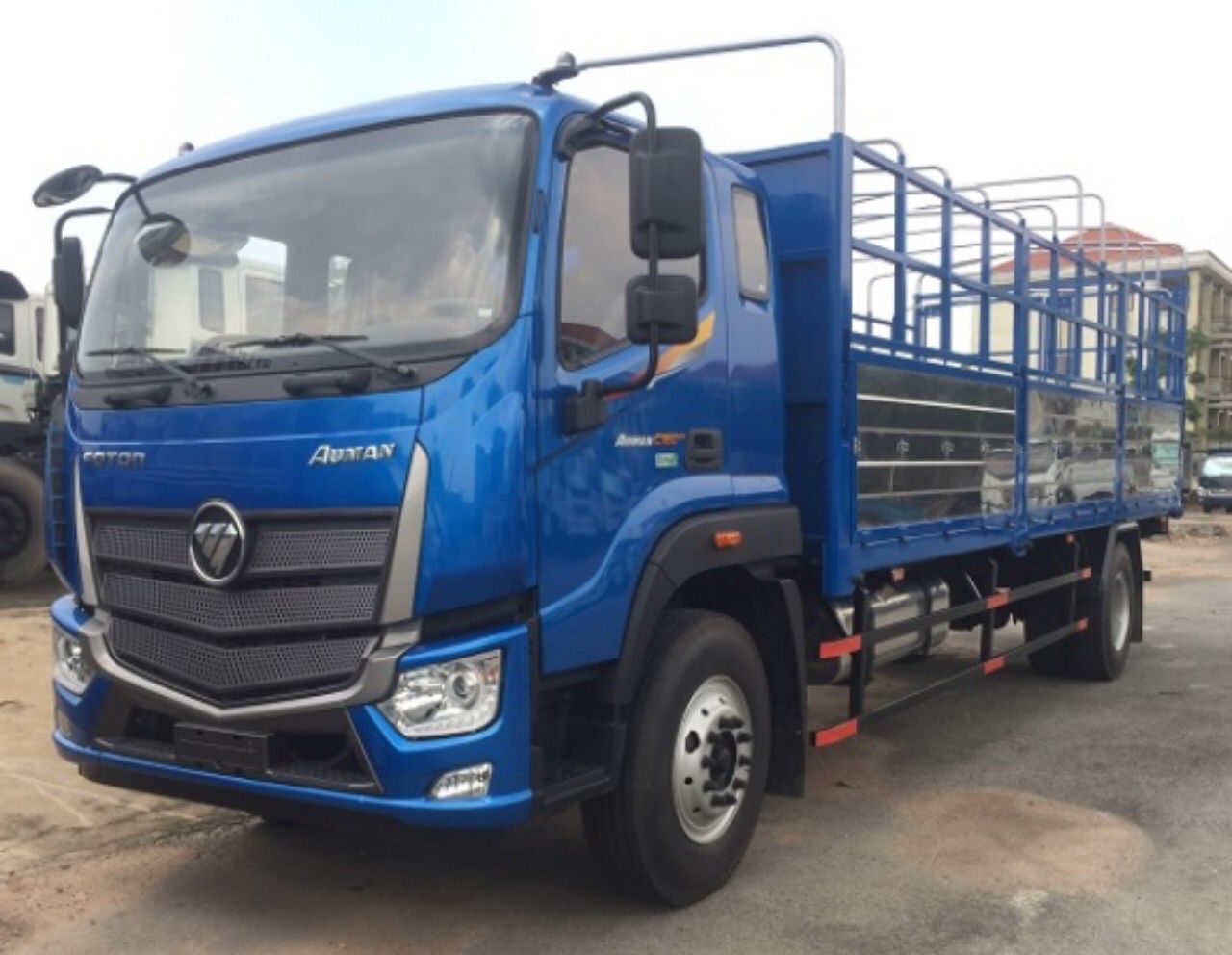 Thaco AUMAN C160 E4 2019 - Bán gấp chiếc xe tải Thaco Auman C160 E4, sản xuất 2019, màu xanh lam, giá cạnh tranh