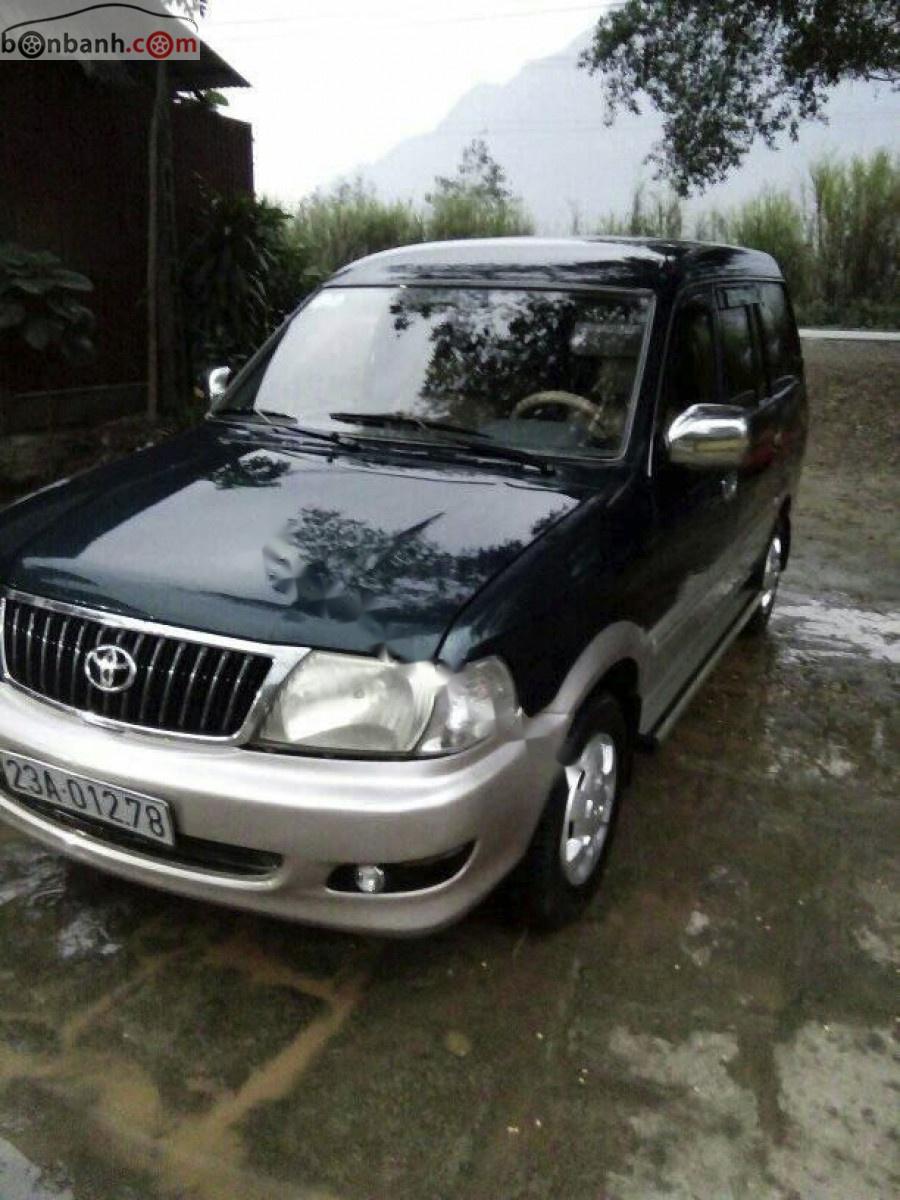 Toyota Zace   2005 - Bán Toyota Zace GL sản xuất 2005, màu xanh lam