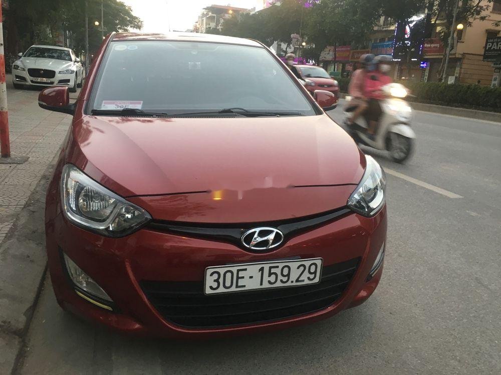 Hyundai i20 2013 - Cần bán Hyundai i20 sản xuất 2013, màu đỏ, nhập khẩu số tự động giá cạnh tranh