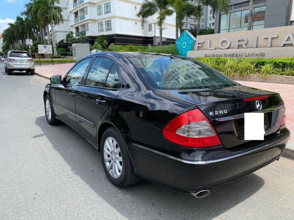 Mercedes-Benz E class  E280 2008 - Bán ô tô Mercedes E280 đời 2008, màu đen số tự động