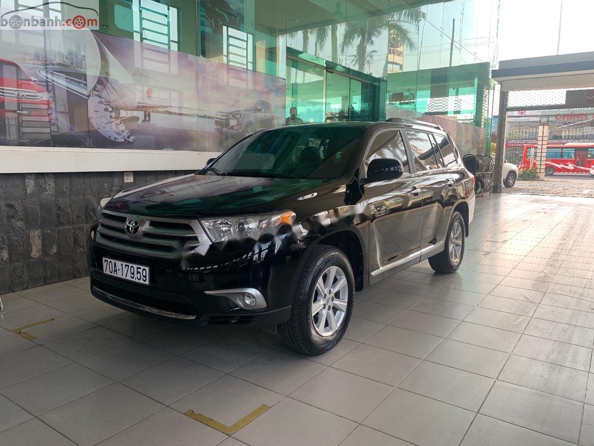 Toyota Highlander 2011 - Bán Toyota Highlander đời 2011, màu đen, xe nhập