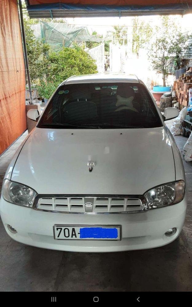 Kia Spectra 2004 - Bán Kia Spectra đời 2004, màu trắng, xe nhập xe gia đình, giá tốt