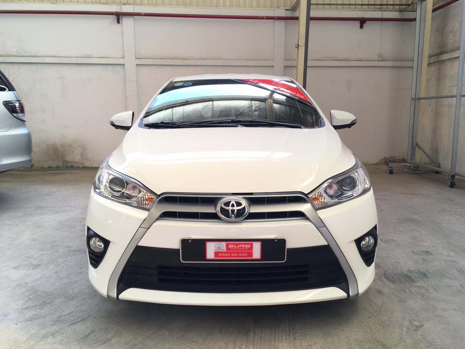 Toyota Yaris G 2016 - Xe Toyota Yaris G đời 2016, màu trắng, nhập khẩu