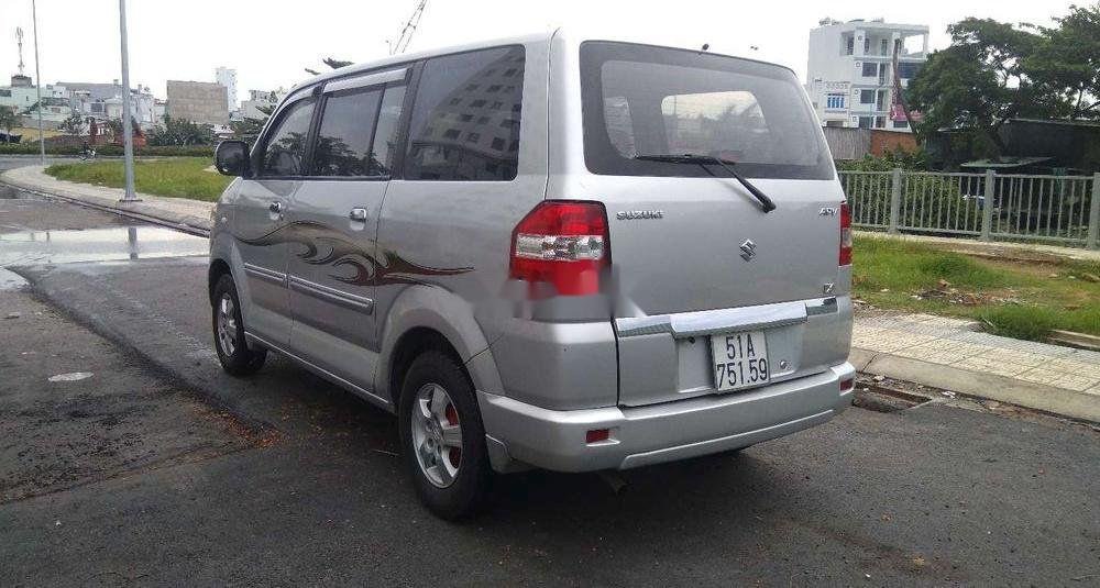 Suzuki APV 2007 - Bán xe Suzuki APV năm sản xuất 2007, màu bạc xe gia đình, 195 triệu