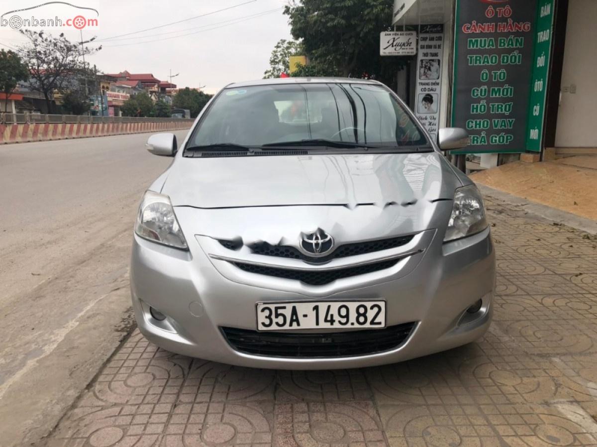 Toyota Vios 2008 - Bán xe Toyota Vios sản xuất 2008, màu bạc, 280tr