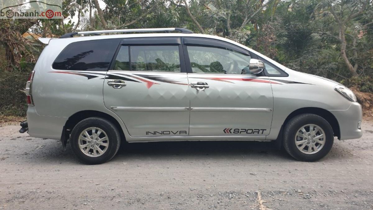 Toyota Innova 2008 - Xe Toyota Innova năm sản xuất 2008, màu bạc xe gia đình, 268 triệu