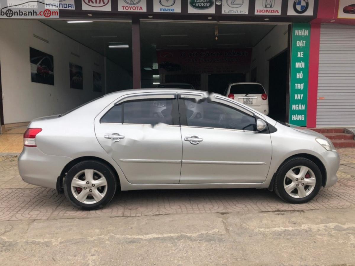 Toyota Vios 2008 - Bán xe Toyota Vios sản xuất 2008, màu bạc, 280tr