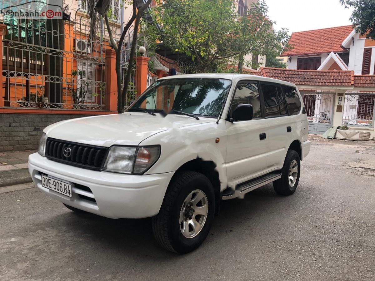 Toyota Prado 1997 - Cần bán gấp Toyota Prado 1997, màu trắng, xe nhập chính chủ