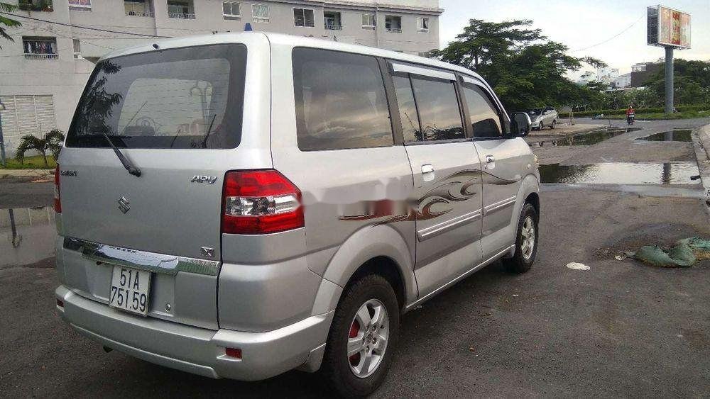Suzuki APV 2007 - Bán xe Suzuki APV năm sản xuất 2007, màu bạc xe gia đình, 195 triệu