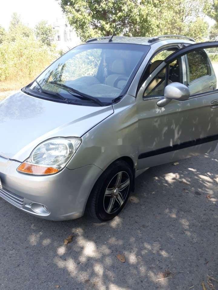 Chevrolet Spark 2008 - Cần bán gấp Chevrolet Spark đời 2008, màu bạc chính chủ