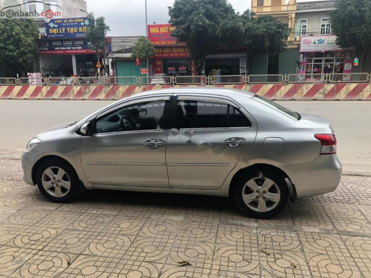 Toyota Vios 2008 - Bán xe Toyota Vios sản xuất 2008, màu bạc, 280tr