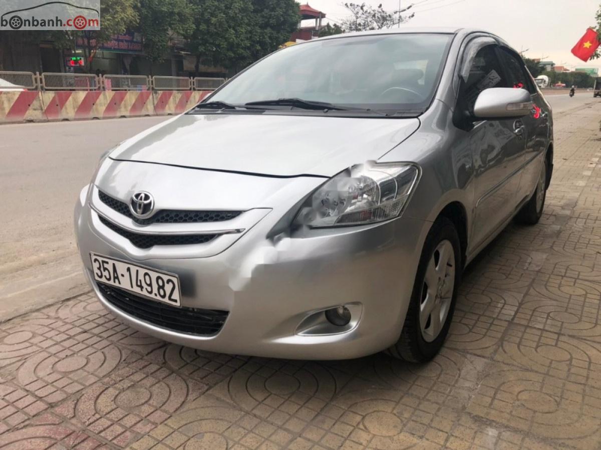 Toyota Vios 2008 - Bán xe Toyota Vios sản xuất 2008, màu bạc, 280tr