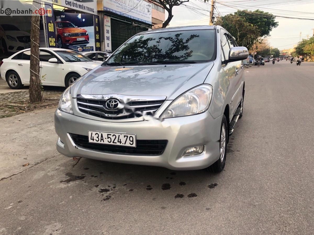 Toyota Innova 2008 - Cần bán lại xe Toyota Innova đời 2008, màu bạc, chính chủ