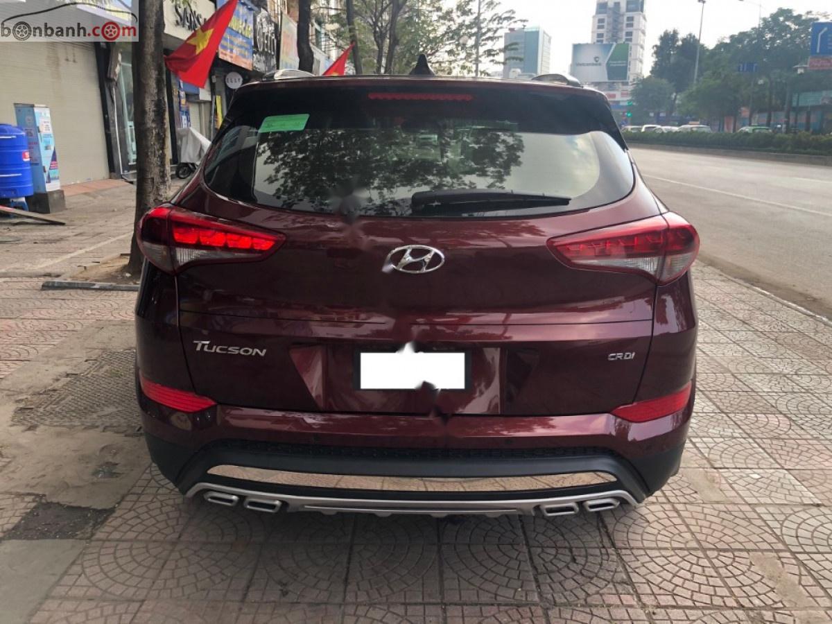 Hyundai Tucson 2.0 AT CRDi 2018 - Xe Hyundai Tucson 2.0 AT CRDi sản xuất năm 2018, màu đỏ số tự động